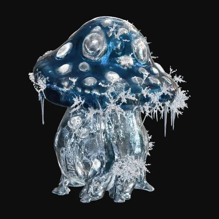 3D model for ice mushroom