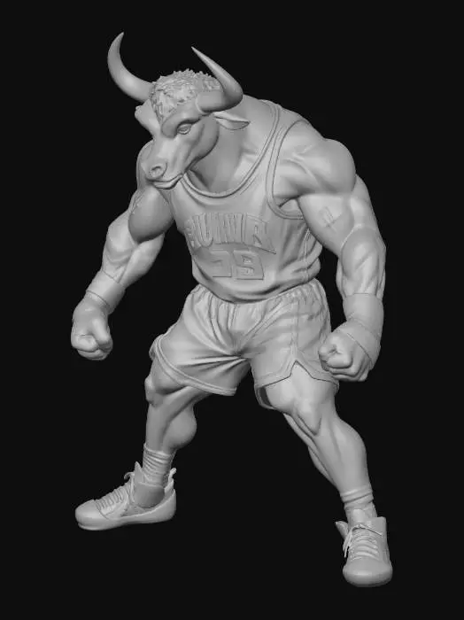 3D model for Bulls