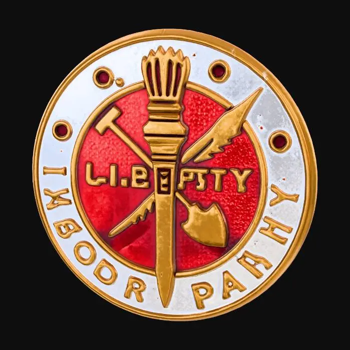 3D model for Labour Party Emblem