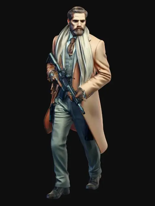 3D model for Professional Marksman