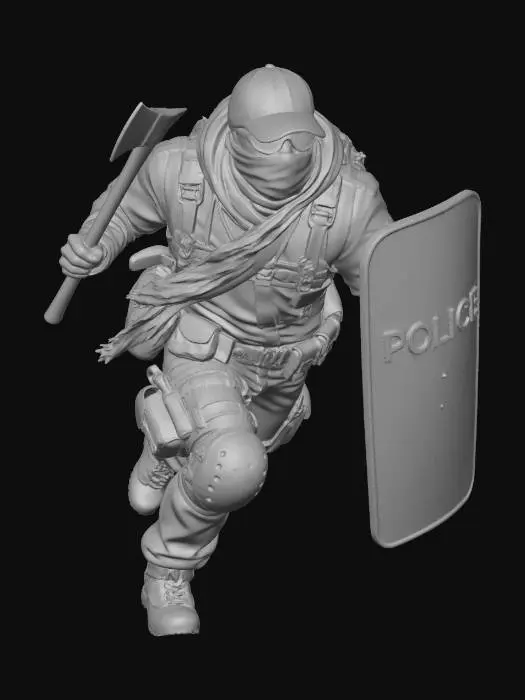 3D model for Post-Apocalypse Marauder