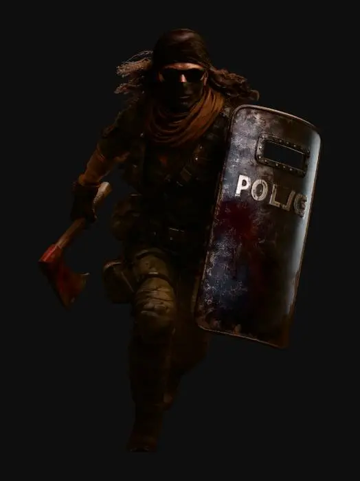 3D model for Post-Apocalypse Raider