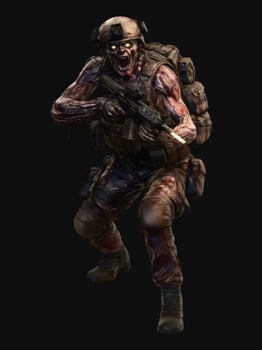 3D model for Corpse Army Infantry 2