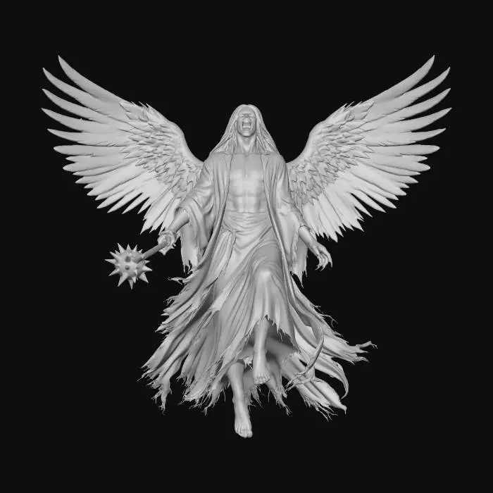 3D model for Messenger Dark Angel