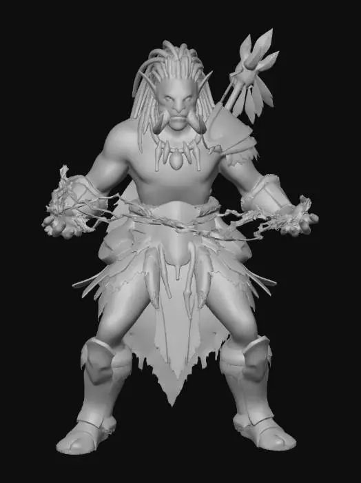 3D model for Trol Shaman