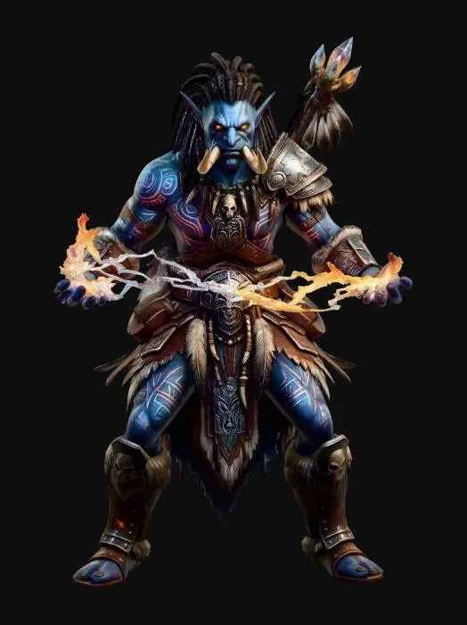 3D model for Trol Shaman