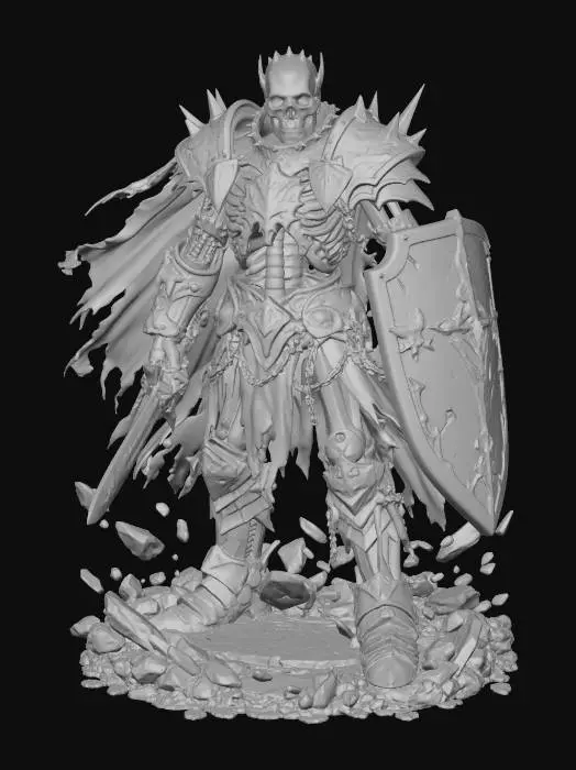 3D model for Undead King