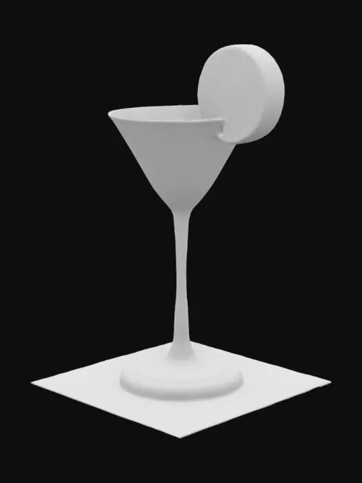 3D model for Crimson Martini