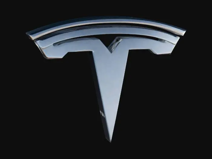 3D model for Tesla logo