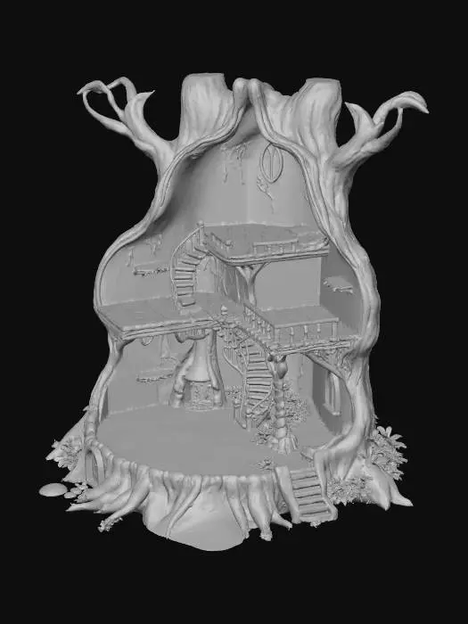 3D model for Treehouse Haven
