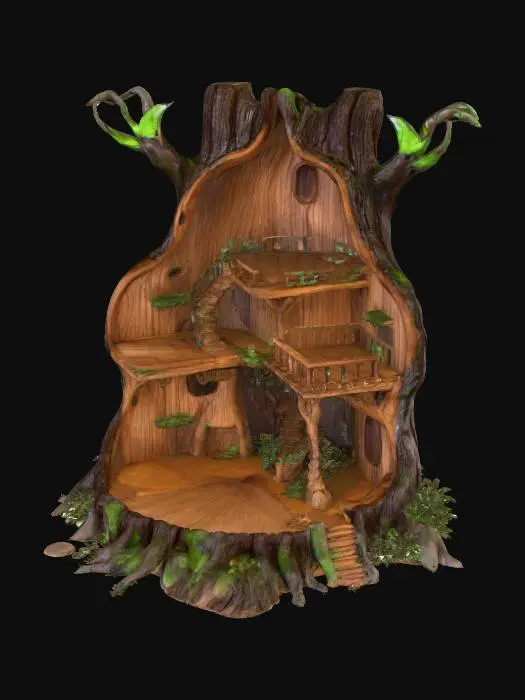 3D model for Treehouse Haven