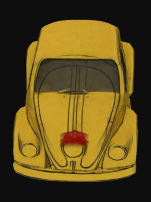 3D model for G1 Goldbug Car Volkswagen Beetle