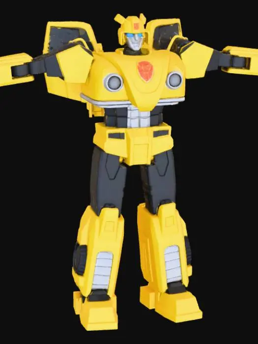 3D model for Autobot Bumblebee Robot