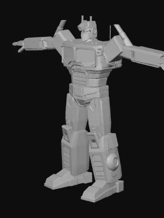 3D model for Autobot Optimus Prime Robot