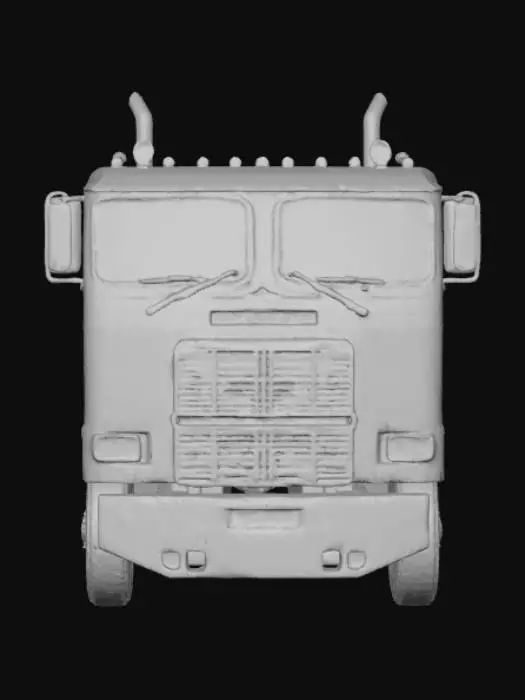 3D model for Autobot Optimus Prime Truck Freightliner