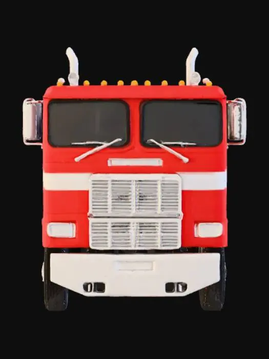 3D model for Autobot Optimus Prime Truck Freightliner