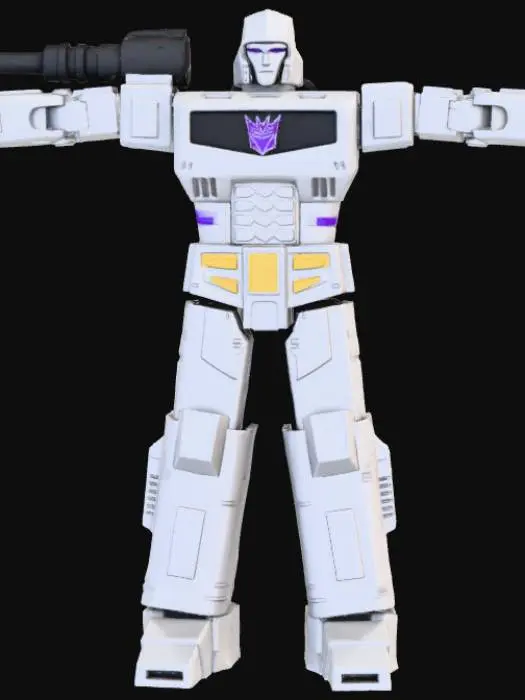 3D model for Decepticon Megatron Robot