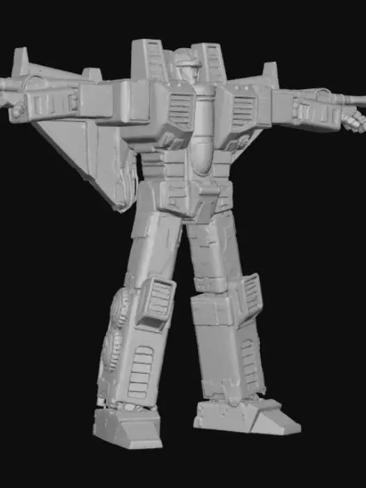 3D model for Decepticon Starscream Robot
