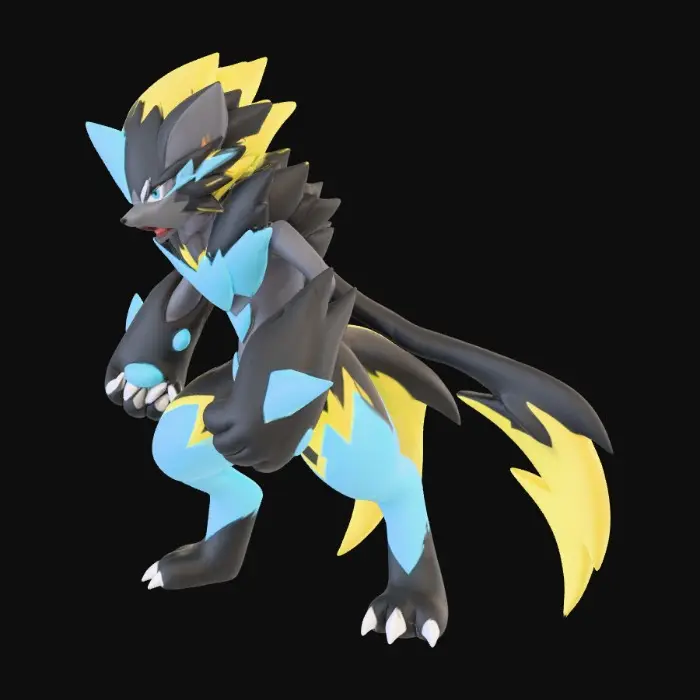 3D model for Zeraora