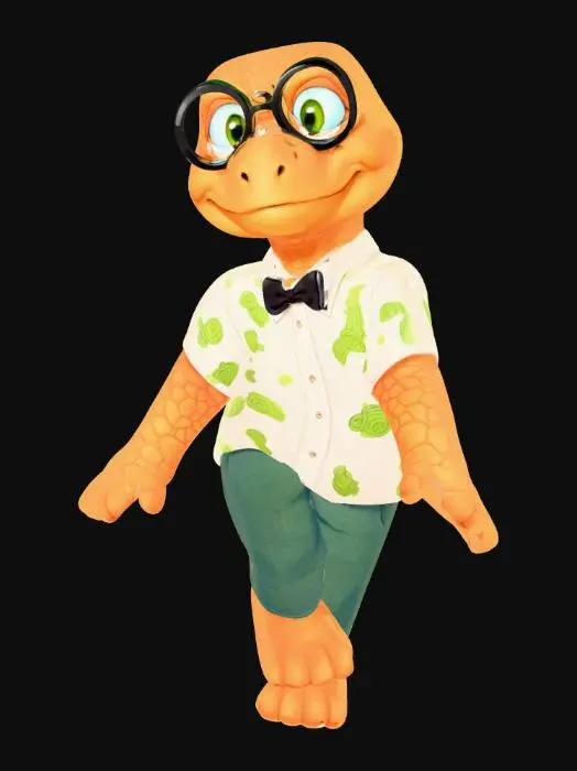 3D model for Python Professor