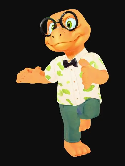 3D model for Python Professor