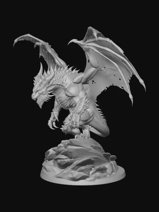 3D model for Stormbringer Dragon