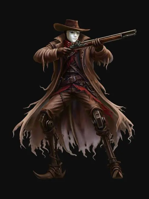 3D model for Dustbound Gunslinger