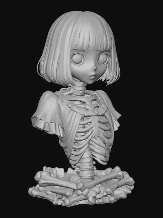3D model for Ethereal Bones
