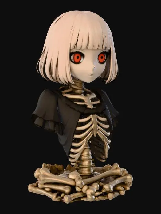 3D model for Ethereal Bones
