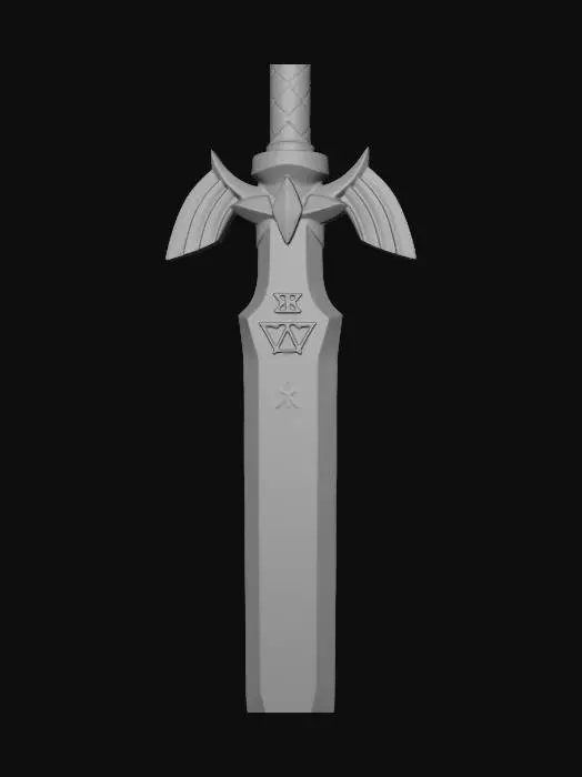 3D model for Azure Winged Sword