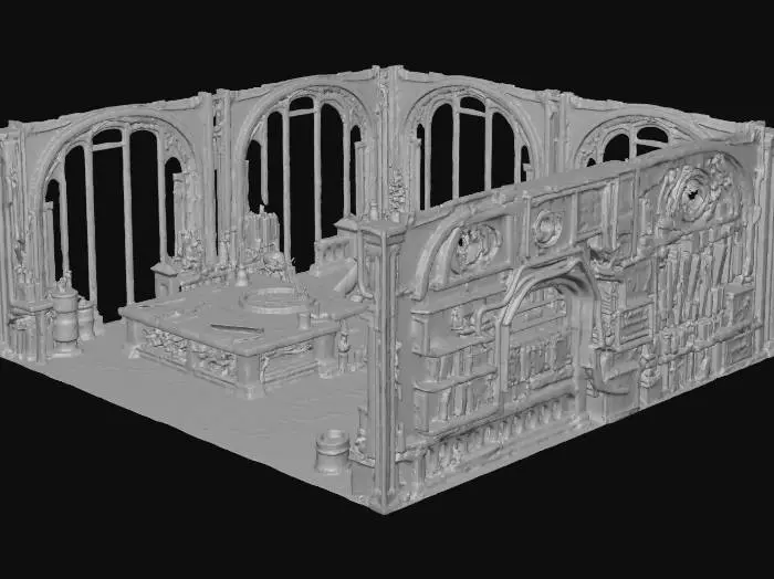 3D model for Celestial Study Room