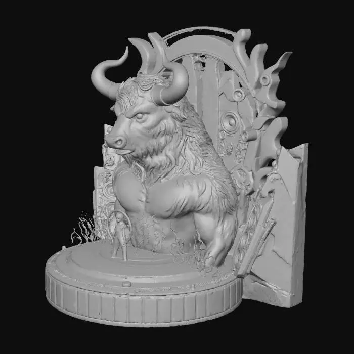 3D model for Inferno Beatscape