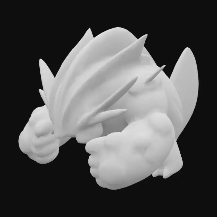 3D model for Mega Swampert