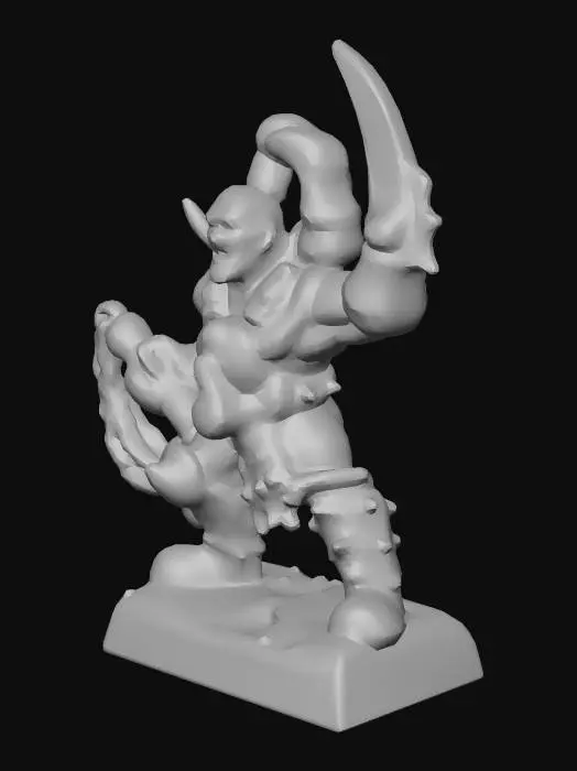 3D model for Skyforge Warlord