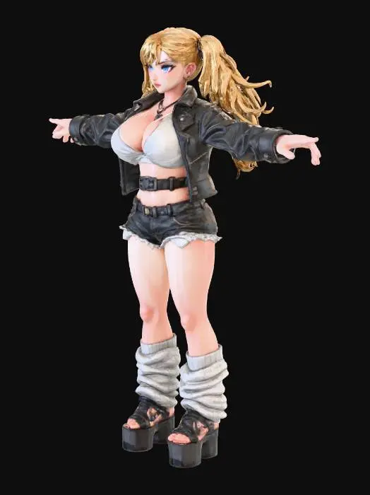 3D model for Rockstar Vibes