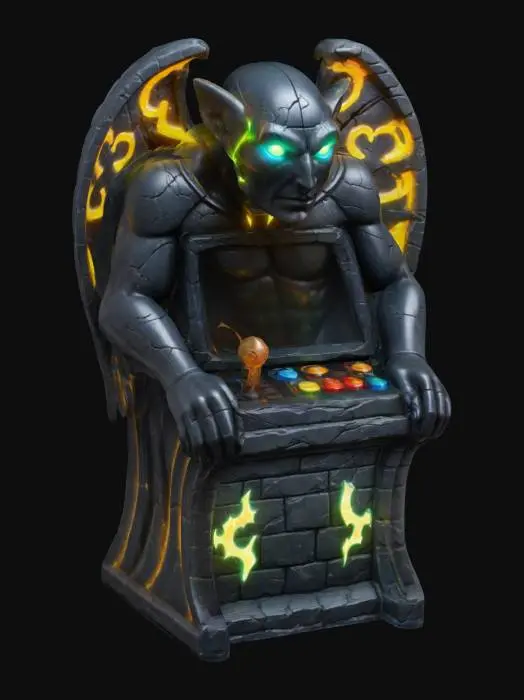 3D model for Gargoyle Gamer