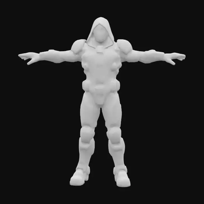 3D model for Voidcaller - Armorset 1