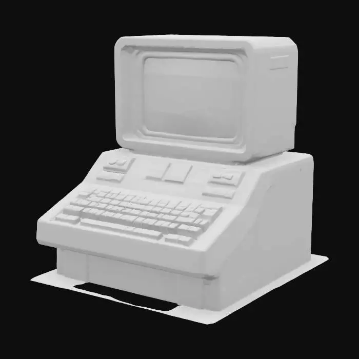 3D model for Retro Terminal