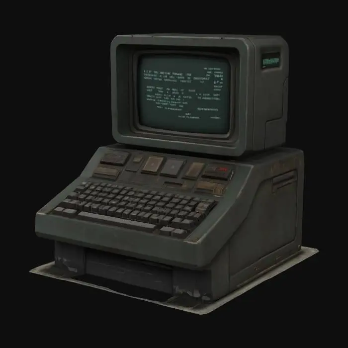 3D model for Retro Terminal