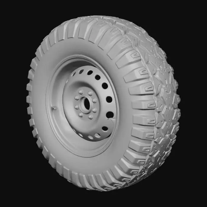 3D model for Floating Off-Road Tire