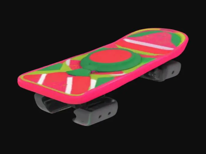 3D model for Hoverboard Dreams