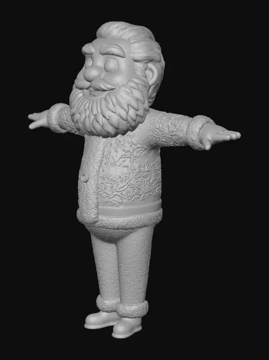 3D model for Festive Character
