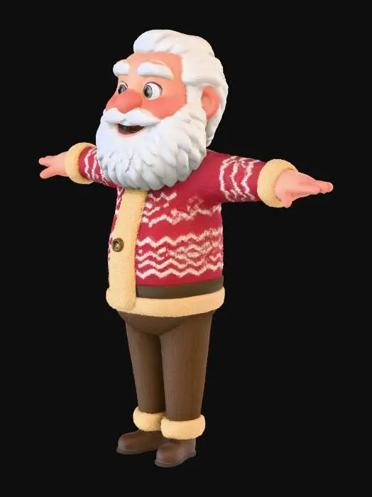 3D model for Festive Character