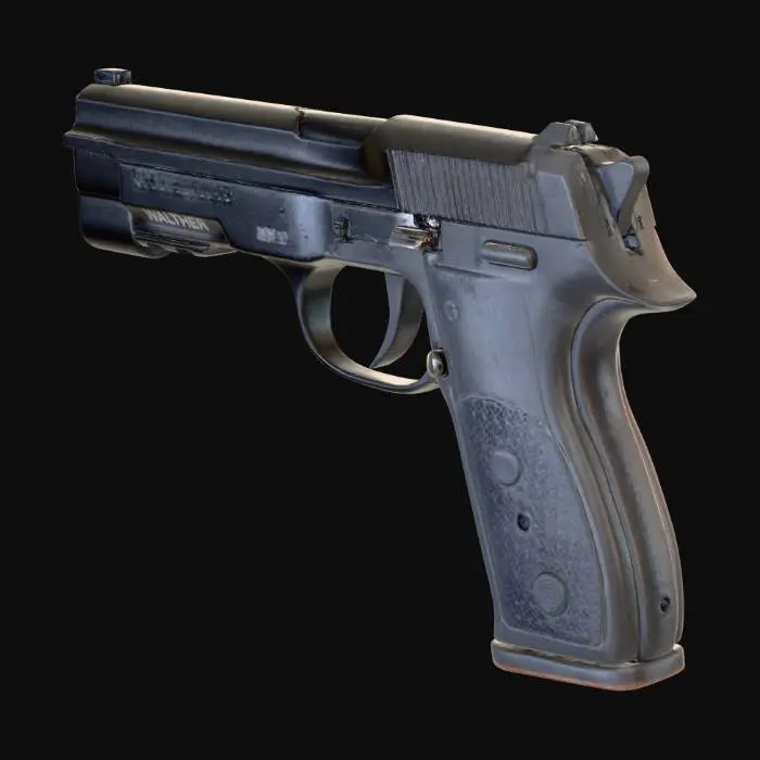 3D model for A highly detailed Walther PP