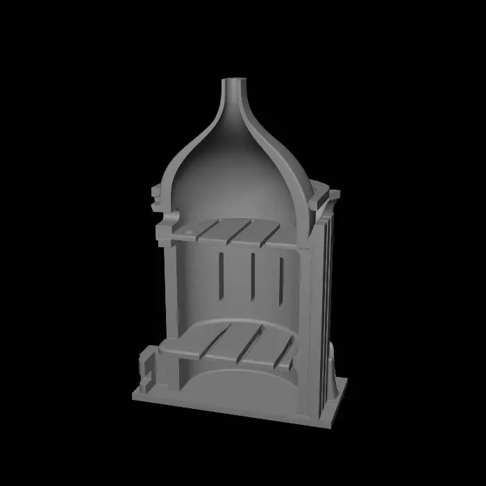 3D model for Onion Dome Furnace