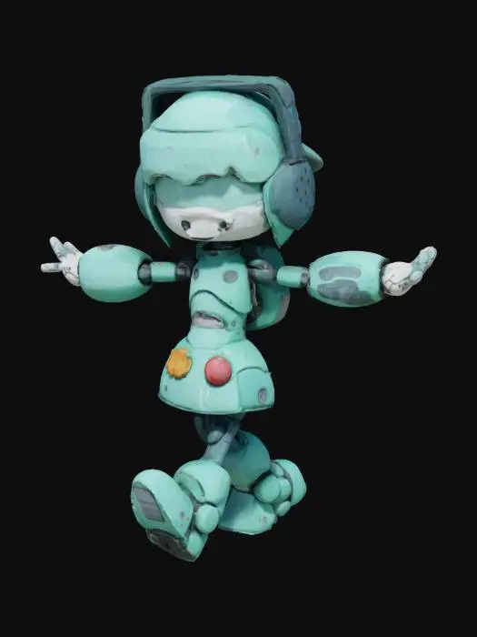 3D model for Techno Playbot