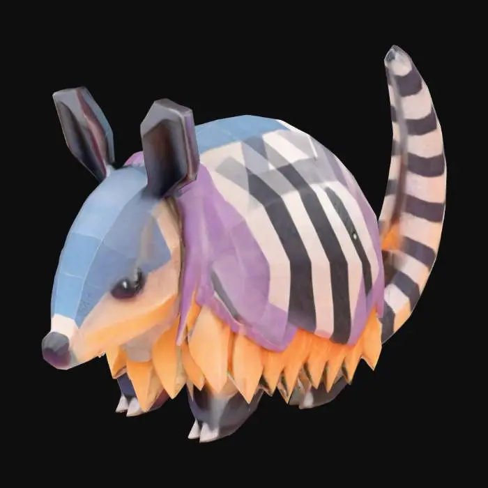 3D model for Geometric Armadillo