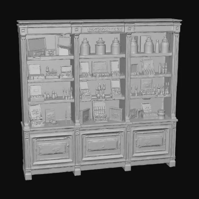 3D model for Cigar Boutique Display