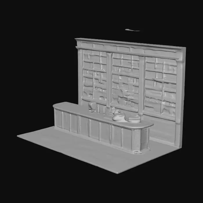 3D model for Cigar Boutique Display