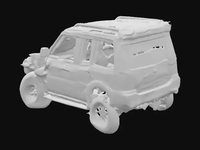 3D model for Crumpled SUV